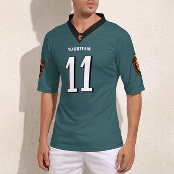 Ваш дизайн Филадельфия № 11 Зеленая майка для регби Модные футбольные майки на заказ мужские футболки для регби в колледже