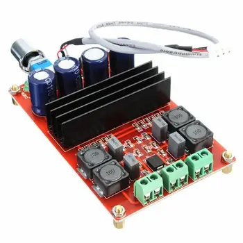 Двухканальная плата цифрового аудиоусилителя TPA3116 D2 мощностью 2x100 Вт 12V-24V Geekcreit для Arduino - продукты, работающие с официальным Ar