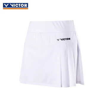 victor теннисная юбка для фитнеса, спортивная Майка, одежда для бадминтона, быстросохнущая спортивная одежда для бега, женская одежда K-31302