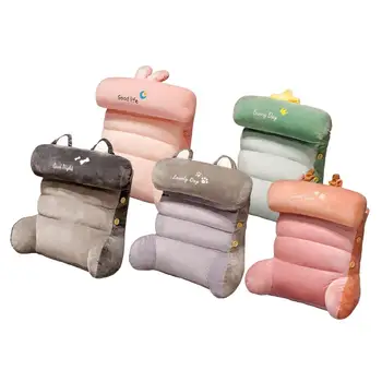 Подушка для спинки, поддерживающая талию, Съемный чехол, подушка для спины с карманами, Дышащая подушка для кресла для игрового кресла