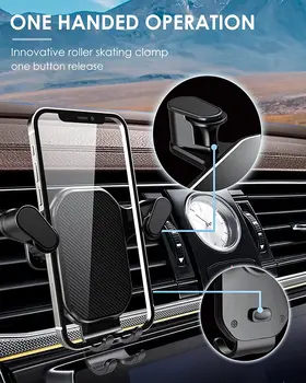 Гравитационный Автомобильный Держатель Телефона Подставка Для Мобильного Телефона GPS Поддержка Автомобильного Вентиляционного Отверстия для iPhone 13 12 11 Pro Max Xr Xiaomi Samsung