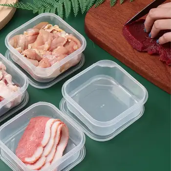 Прямоугольный ящик для хранения свежих овощей Полипропиленовый ящик для хранения в холодильнике Многофункциональный контейнер для хранения домашних кухонных принадлежностей