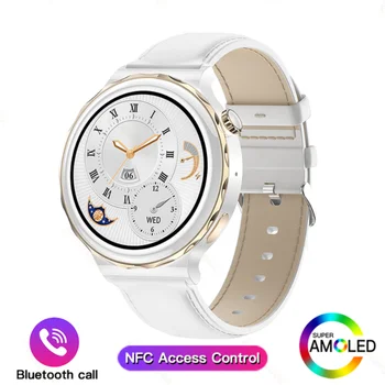 GT3 Pro Watch, женские смарт-часы AMOLED, часы с пользовательским набором номера, часы для ответа на вызов, контроль доступа NFC, водонепроницаемые умные часы для Huawei