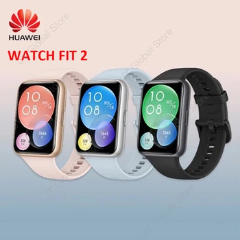 Умные часы HUAWEI Watch FIT 2, китайская версия, 1,74-дюймовый AMOLED-дисплей, Поддержка вызовов Bluetooth, NFC HarmonyOS 2.1 Smartwatch