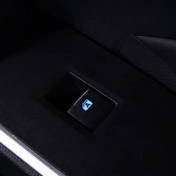 Автомобильный светодиодный выключатель питания с одним стеклоподъемником для Toyota RAV4 2019-2022 Подсветка левого руля
