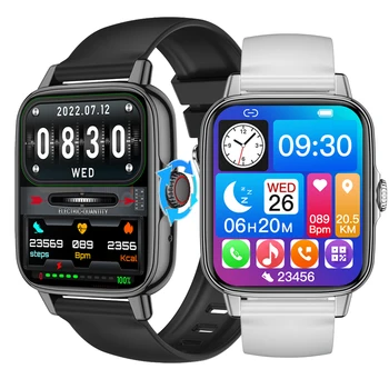 Смарт-часы GTS3 Plus BlueTooth Call, беспроводная зарядка, вращающаяся кнопка, водонепроницаемые спортивные часы для телефона Xiaomi Android PK P28 GTS Pro