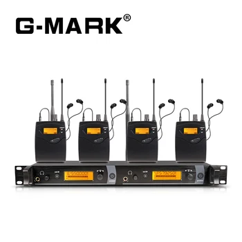 Внутриканальный монитор G-MARK G5000 UHF с частотой возврата беспроводной сцены, выбираемой для выступления певца, гитариста, студийной группы