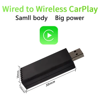 Для OEM Беспроводного Ключа Carplay Подключаются Комплекты Адаптеров Carplay Wireless для Benz Audi VW Skoda Honda Toyota Mazda Plug Play 5 ГГц