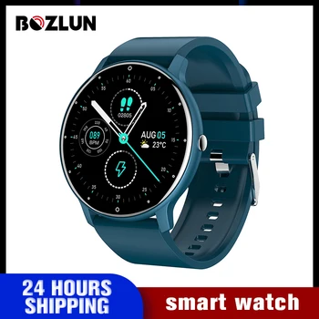 BOZLUN 2022 Новые Смарт-Часы С Полным Сенсорным экраном, Спортивный Фитнес-трекер, умные Часы, Мужские Часы, Водонепроницаемые Bluetooth Для Android ios