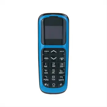 Long-cz V2 Самый Маленький Карточный Телефон 0,66 Дюйма Magiac Voice Bluetooth Dialer С Поддержкой Громкой Связи Fm-Наушники Мини-размера Мобильного Телефона