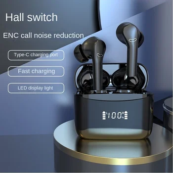 Новая цифровая беспроводная Bluetooth-гарнитура с шумоподавлением ENC для звонков